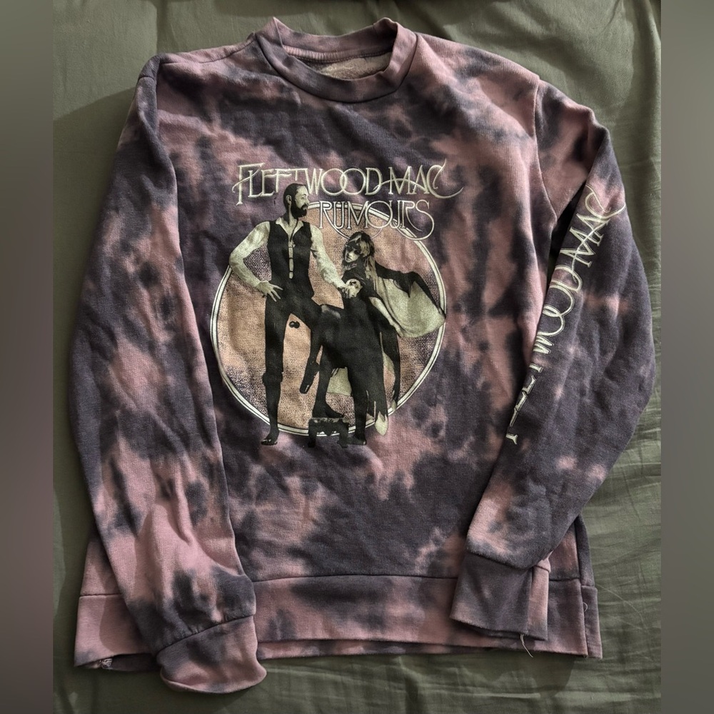 Fleetwood Mac Tie-Dye Sweatshirt
